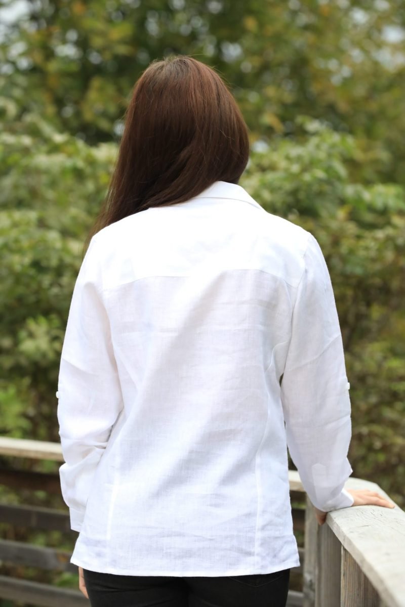 Bessie Linen Top - Image 3