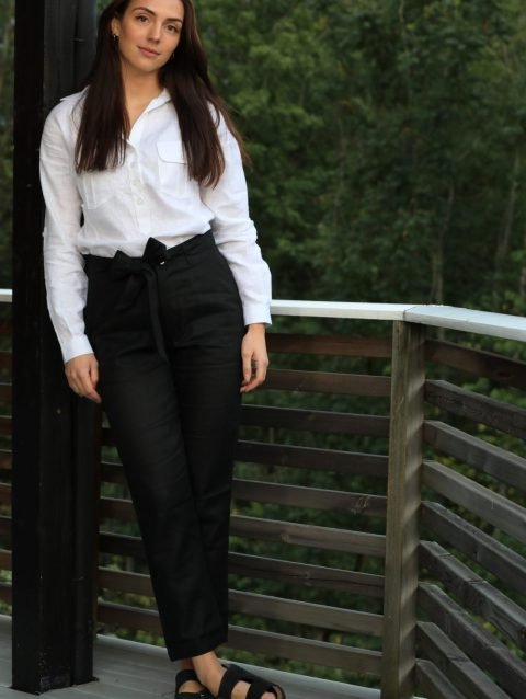 Belle Linen Loose Pants