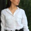 Bessie Linen Top