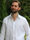 Bernhard Linen White Shirt - Image 2