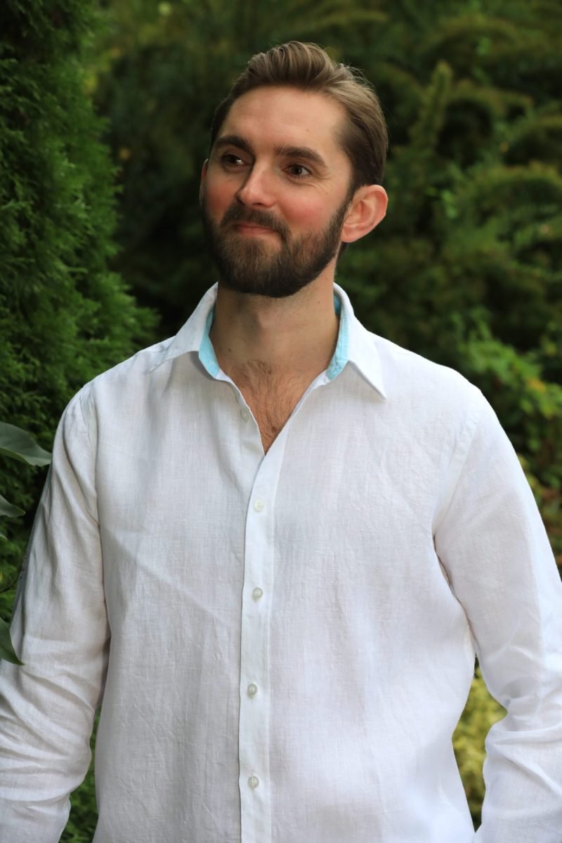 Bernhard Linen White Shirt - Image 2