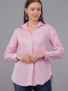 Anne Linen Pink Top