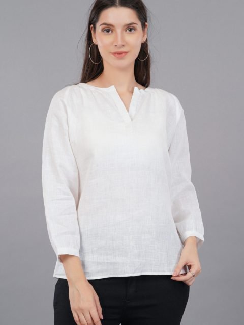 Bettina Linen Top