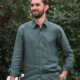 Bob Linen Olive Shirt