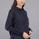 Berit Linen Navy Shirt