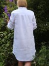 Anette Linen White dress - Image 4