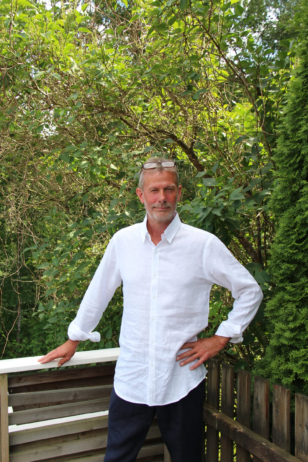 White Linen Shirt in Norway
