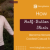 Half-Button Linen Shirts