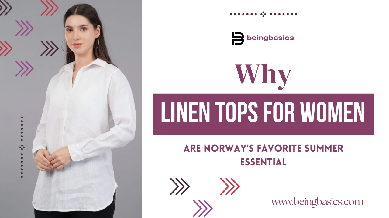 Why Linen Tops for Women Are Norway’s Favorite Summer Essential 