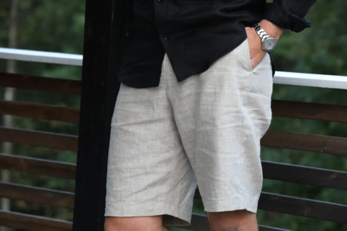 Norwegian linen style shorts