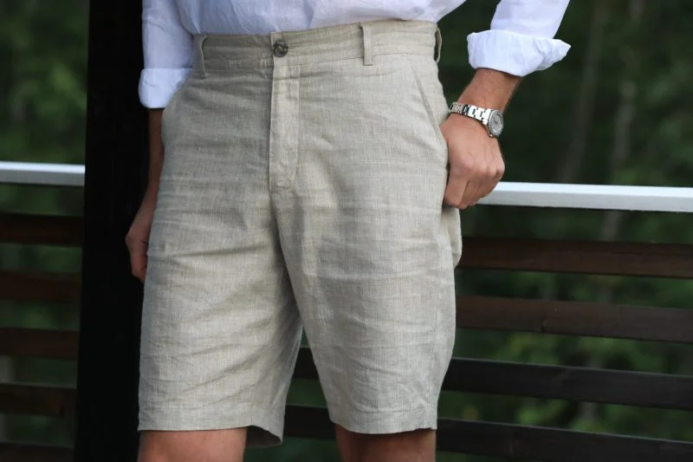 Norwegian linen style shorts
