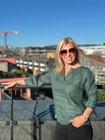 Linen Tops Norwegian Women